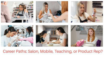 Career Paths: Salon, Mobile, Teaching, or Product Rep?