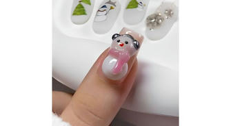 Astonishing Snowman Nails That'll Make You Obsessed